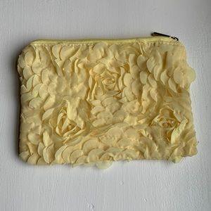 H & M Yellow Cosmetic Case
